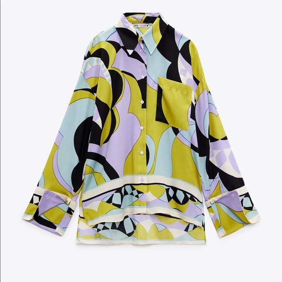 ZARA Printed Shirt - Picture 2 of 4